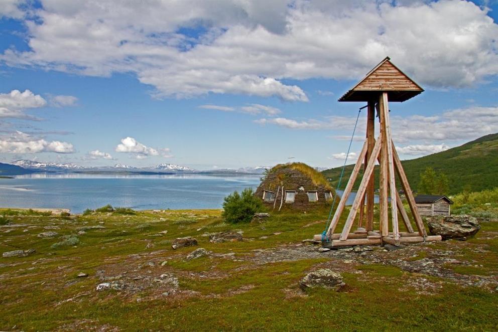 Kirkekåten i Staulaloukta