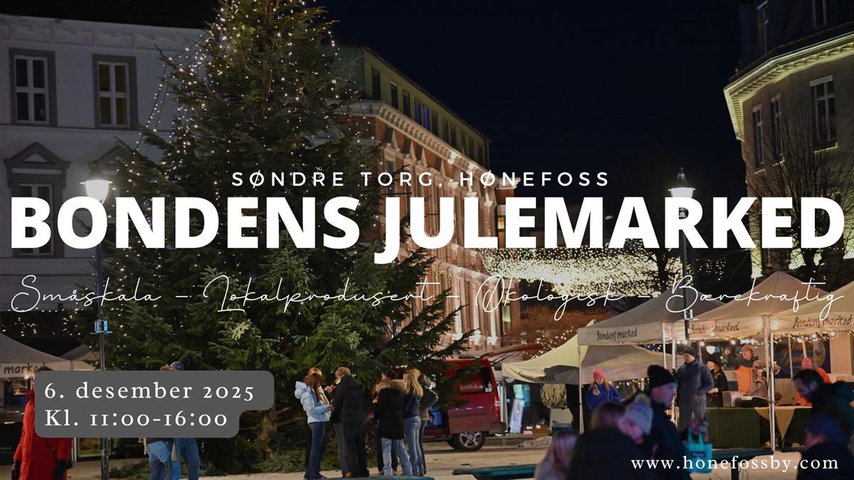 Bondens Julemarked i Hønefoss