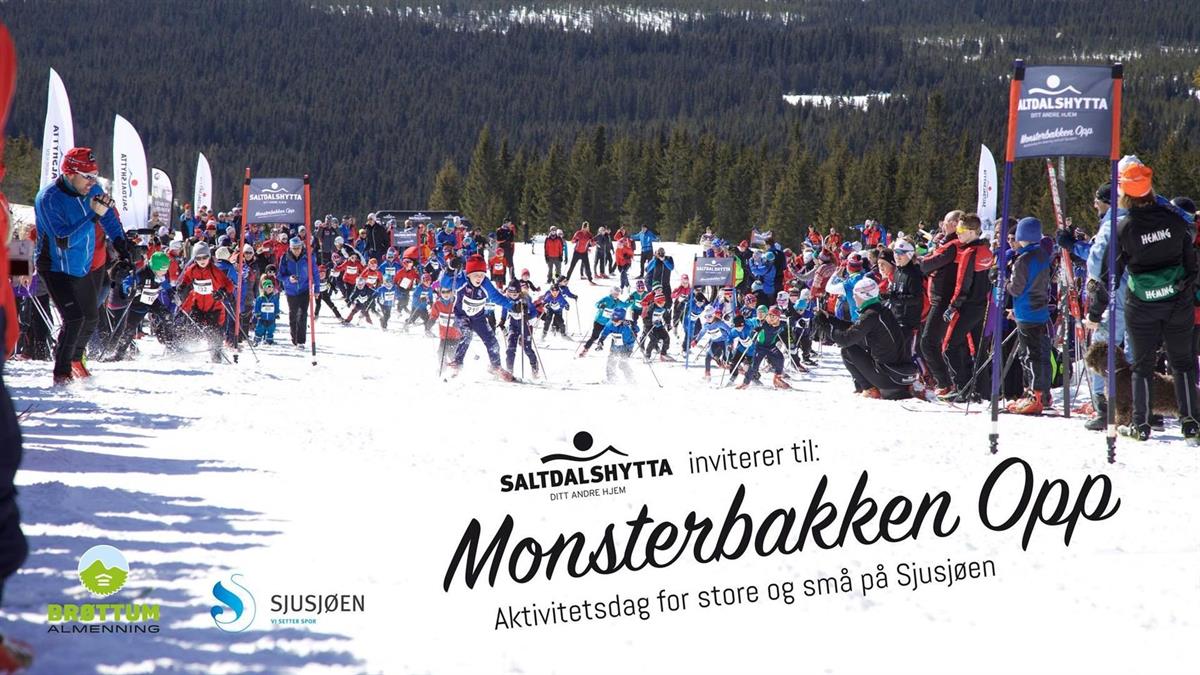 Plakat Monsterbakken Opp