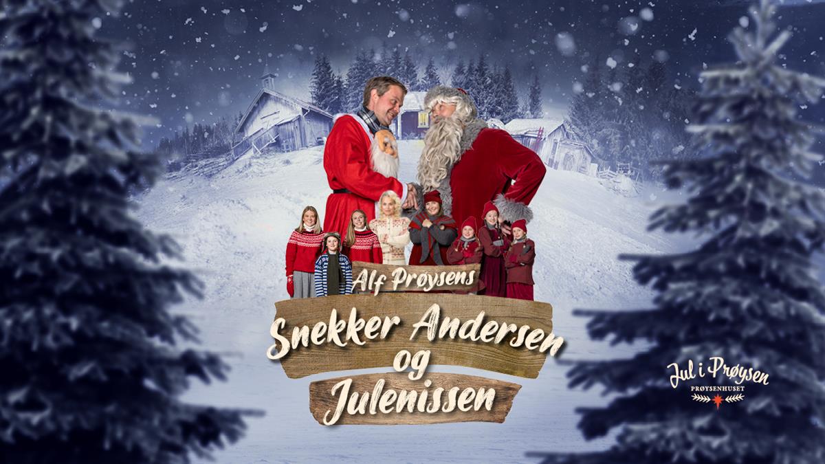 Plakat Snekker Andersen og Julenissen - Utendørs teater