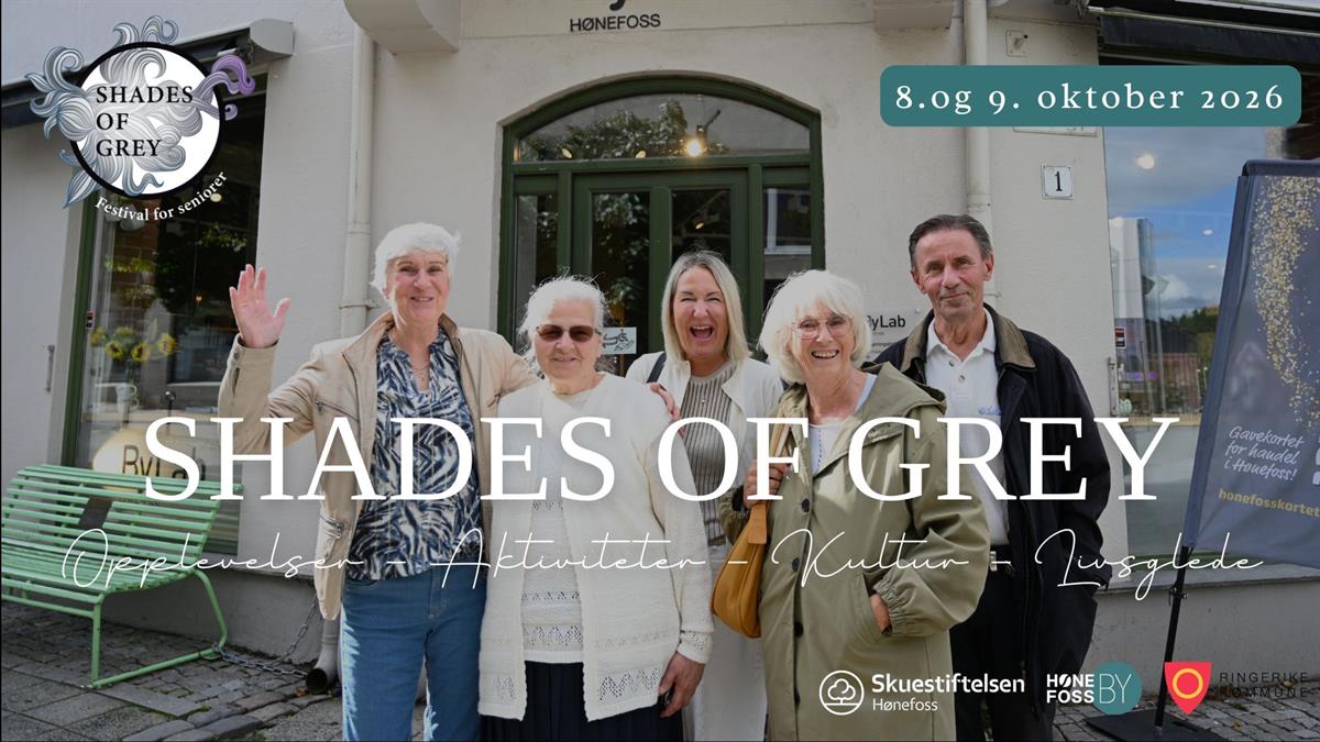 Shades of grey - en festival for seniorene!