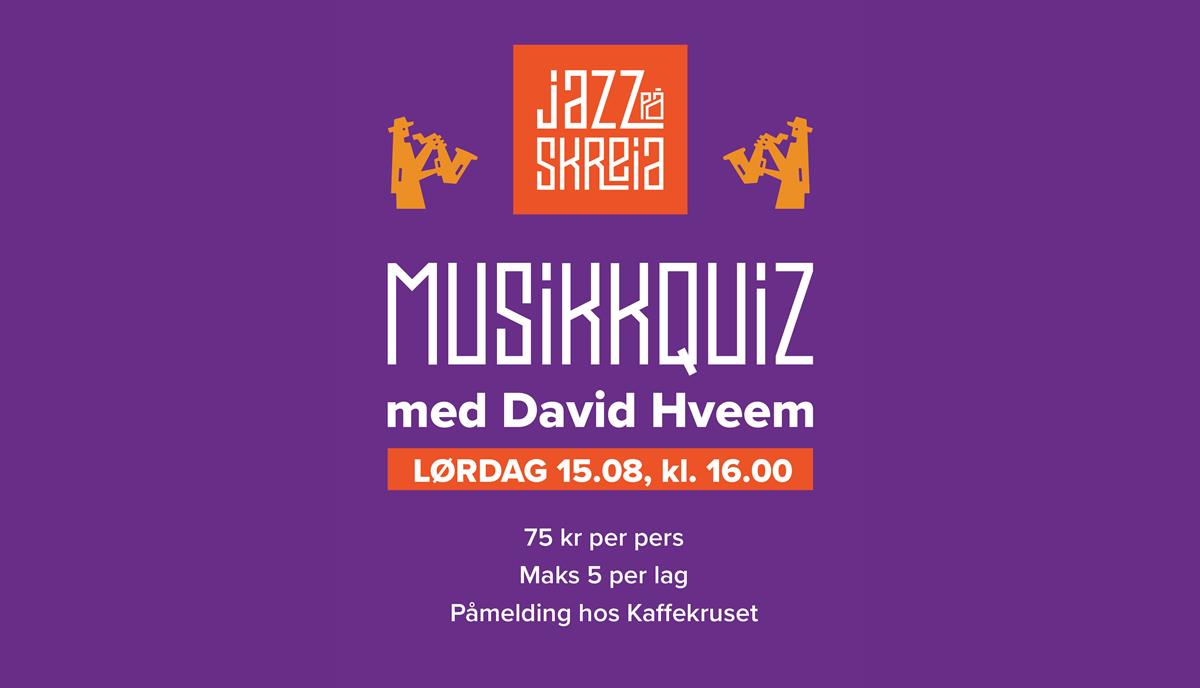 Musikkquiz med David Hveem
