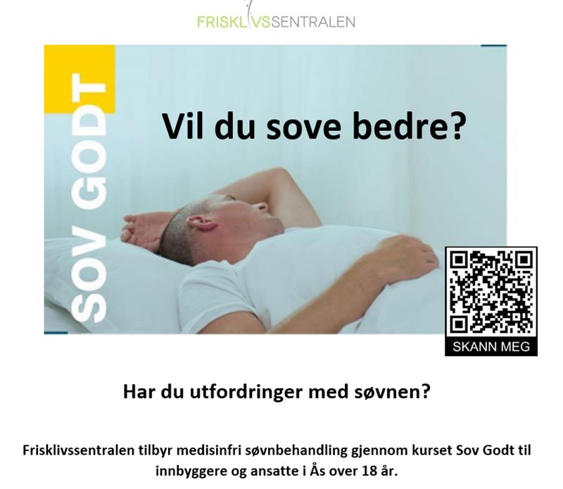 Plakat Medisinfri søvnbehandling