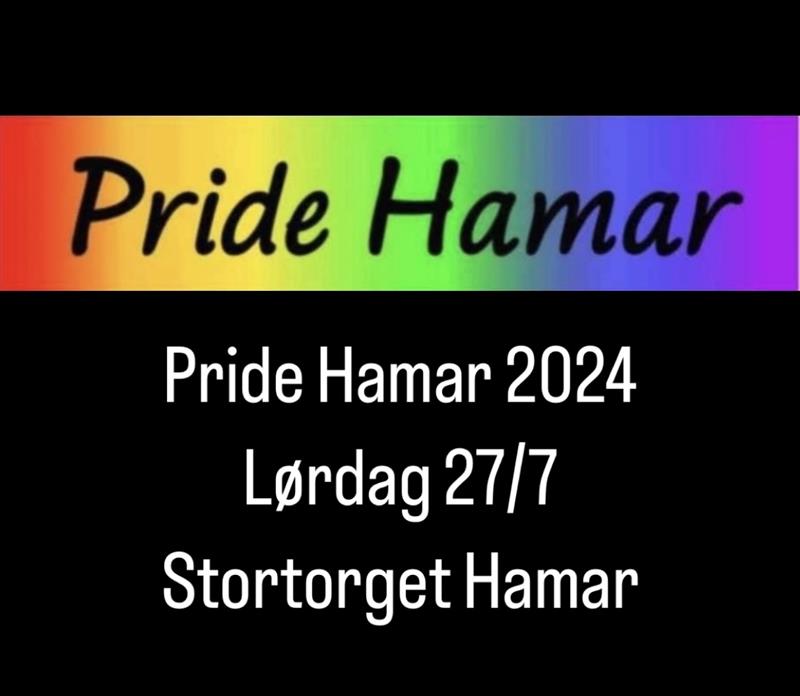Plakat Pride Hamar 2024