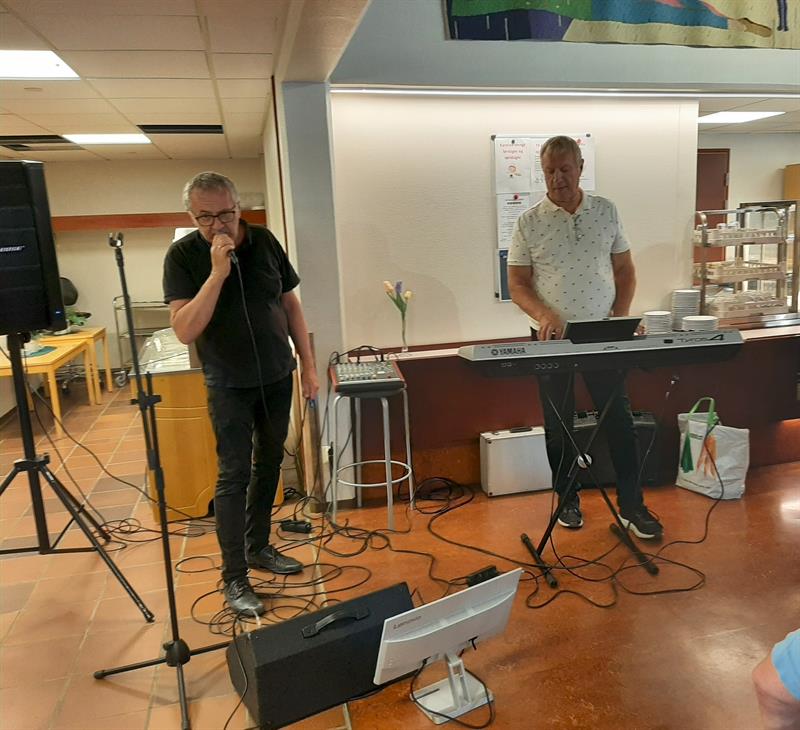 Plakat Underholdning på Løten Helsetun