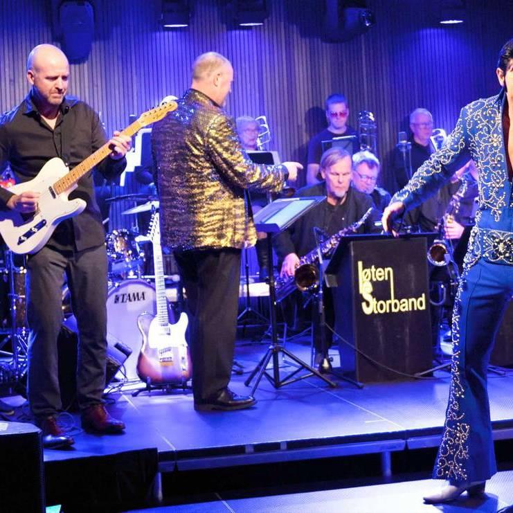 Plakat Elvis Show med Tony Nilsson