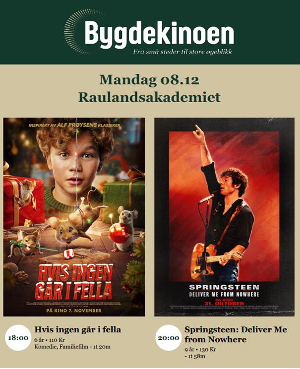 Sal av pizza, popkorn og brus