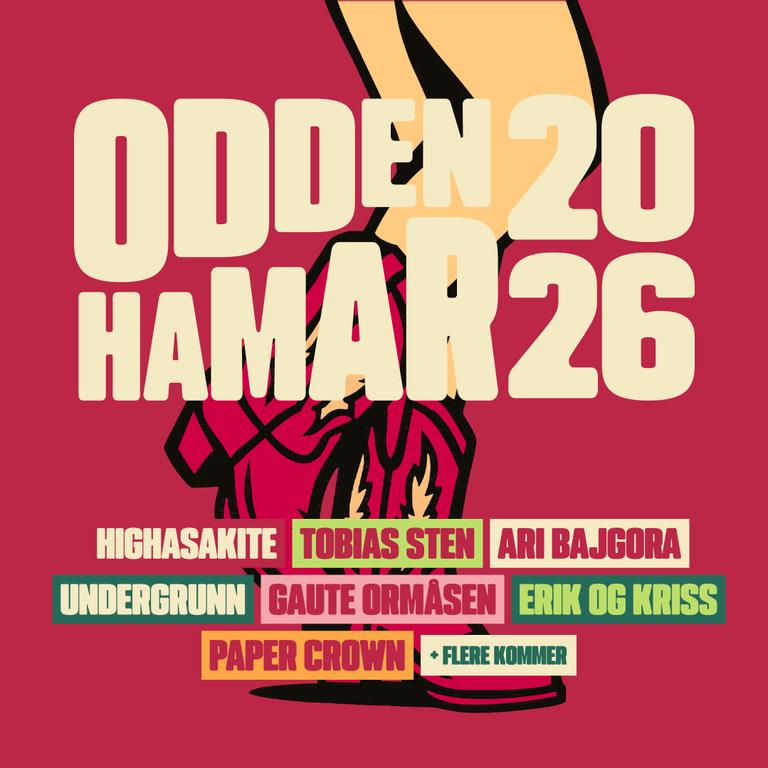 Plakat ODDEN 2026 Festivalpass