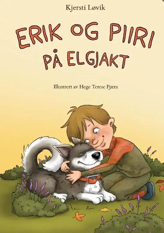 Plakat Erik og Elghunden Piiri - Kjersti Løvik