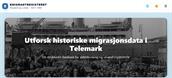 Presentasjon av Emigrantregisteret for Rauland og Lårdal 1837-1899