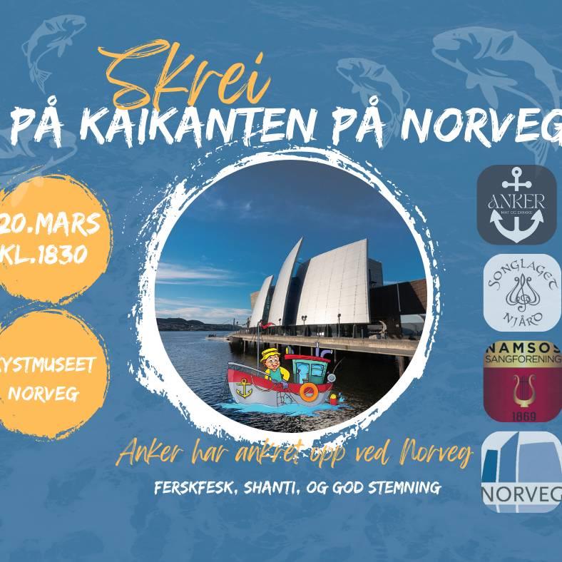 Skrei på kaikanten på Norveg