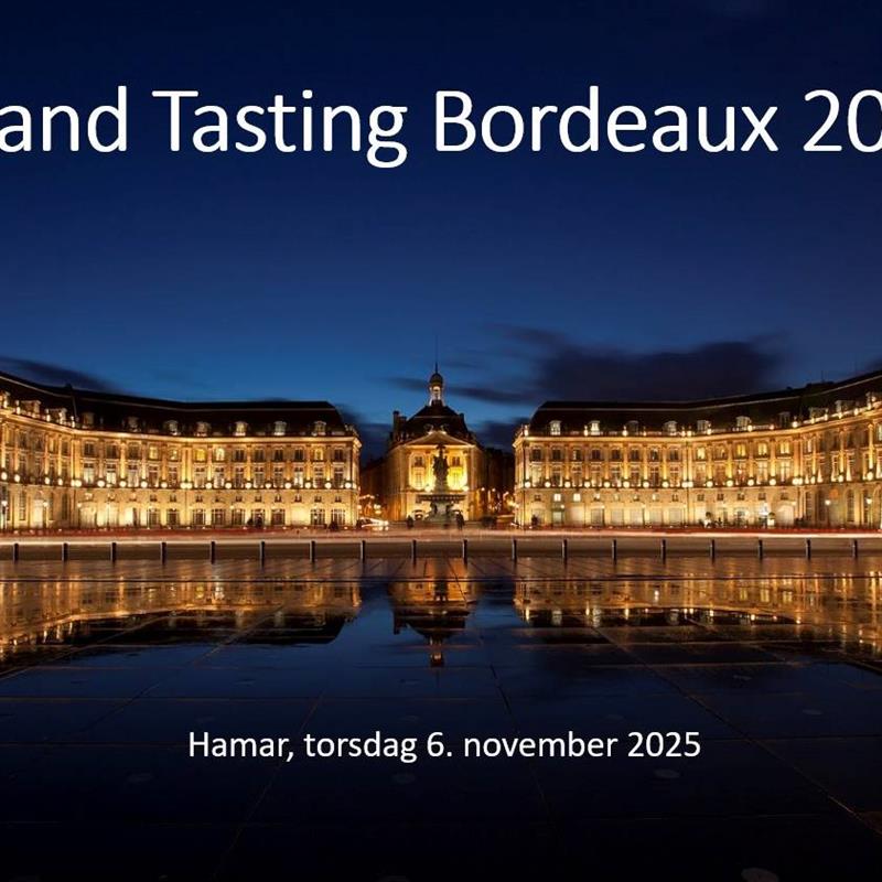 Plakat Grand Tasting Bordeaux 2022