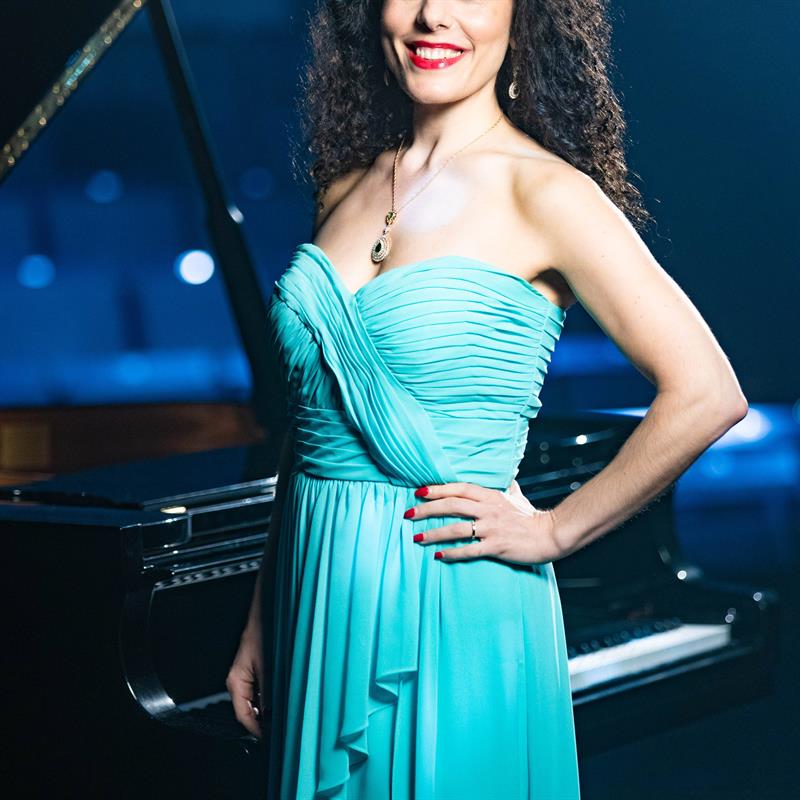 Plakat LYRISK AFTEN PÅ SAGATUN m/sopran NEGAR ZARASSI