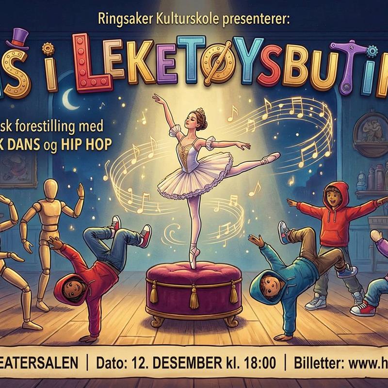 Plakat Dans i leketøysbutikken
