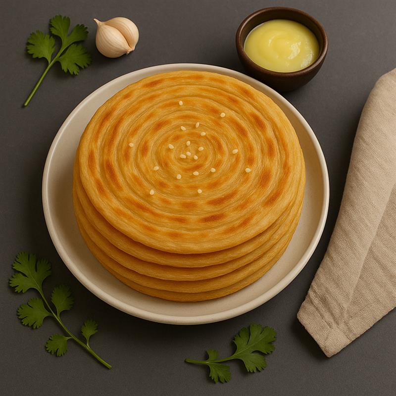 Plakat Møteplassens matkurs: Latcha Paratha (indisk brød)