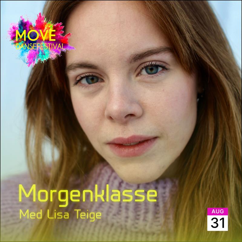 Plakat Morgenklasse med Lisa Teige