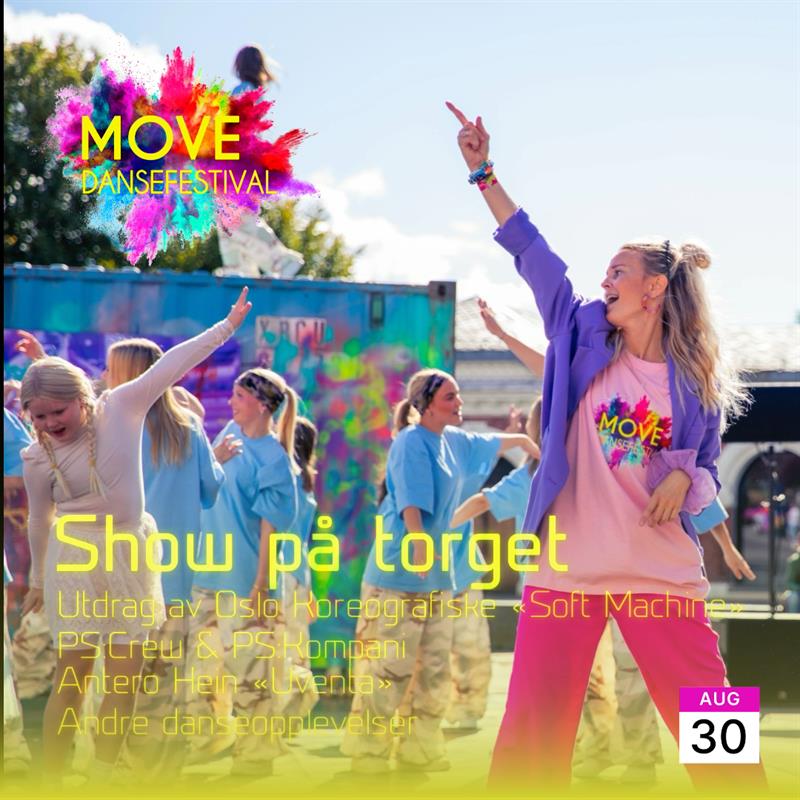 Plakat Show på stortorget