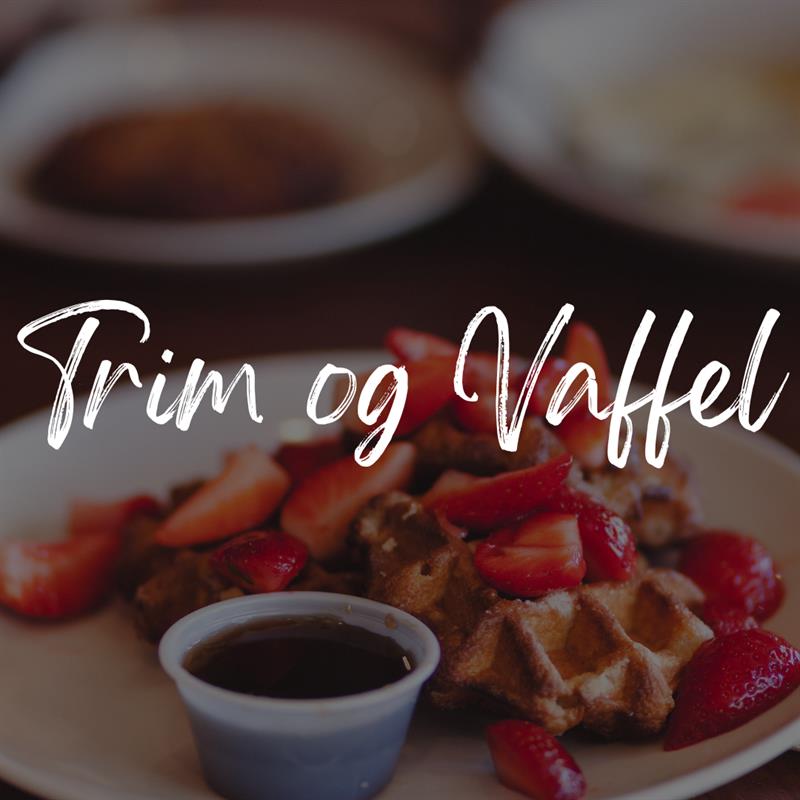 Plakat Trim og Vaffel