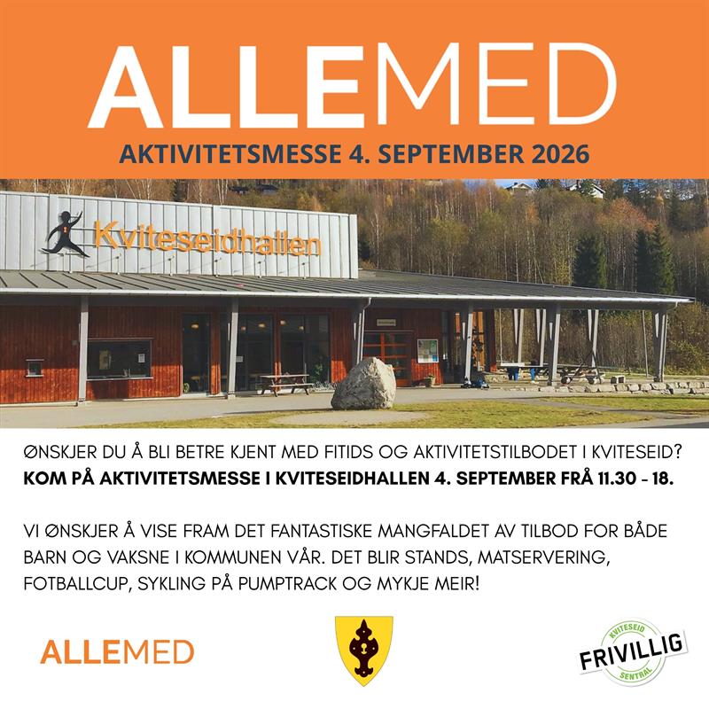 Aktivitetsmesse i Kviteseidhallen - Vest-Telemark.no