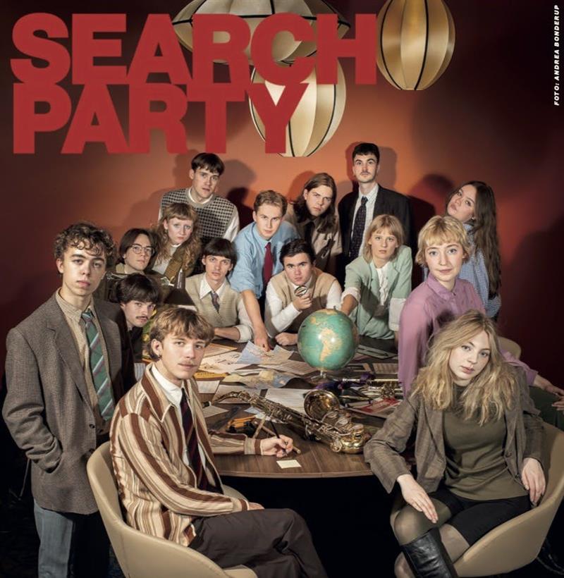 Plakat Search Party // Jazzlinja ved NTNU // Hamar Jazzklubb