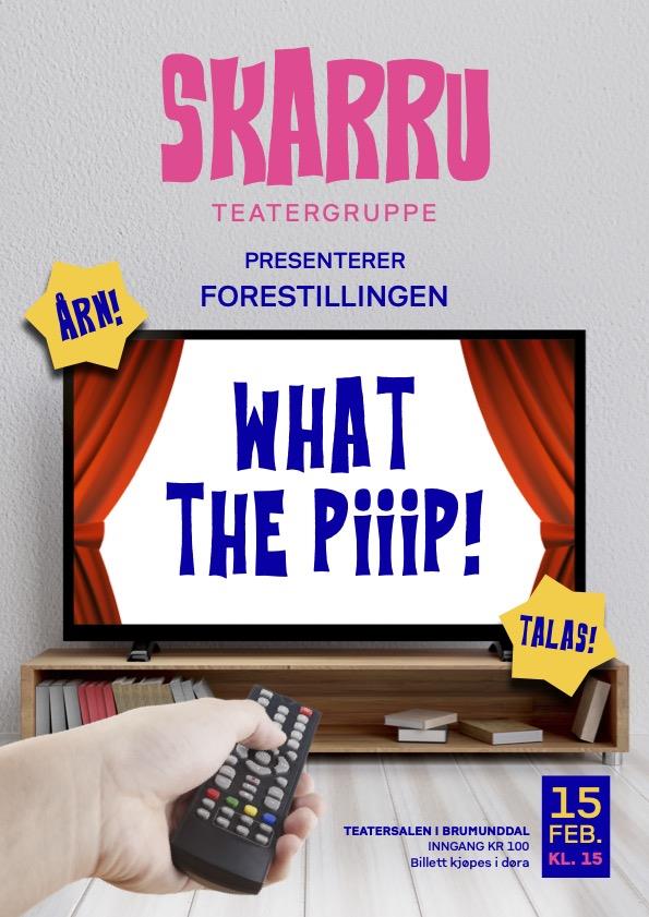 Plakat Teaterforestillingen 