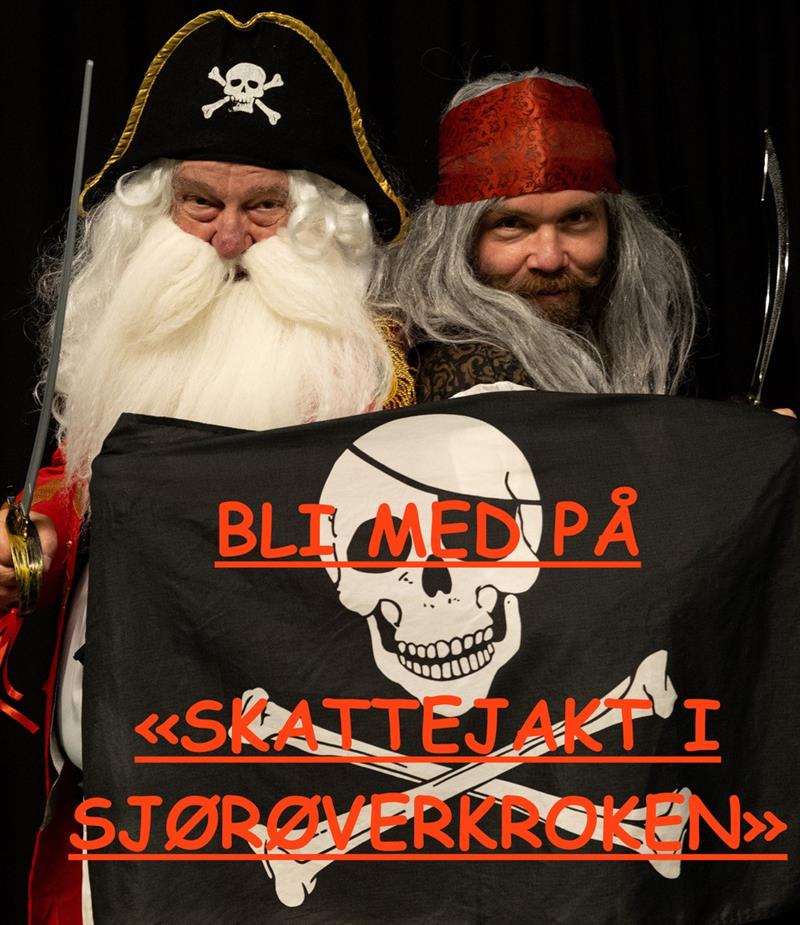 Plakat Skattejakt i sjørøverkroken