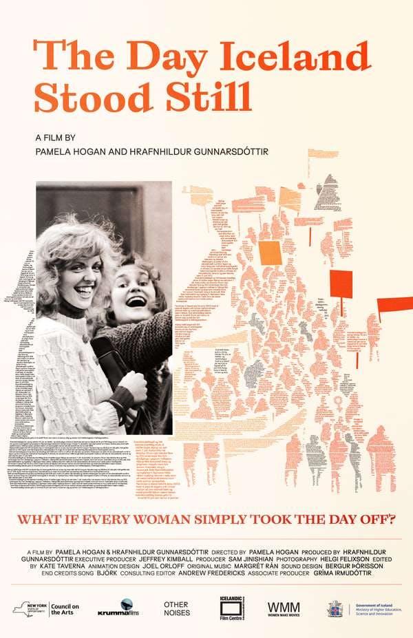 Plakat En dag uten kvinner