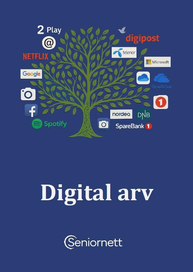Plakat Foredrag om Digital arv