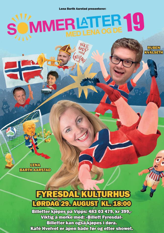 Sommerlatter med Lena og de