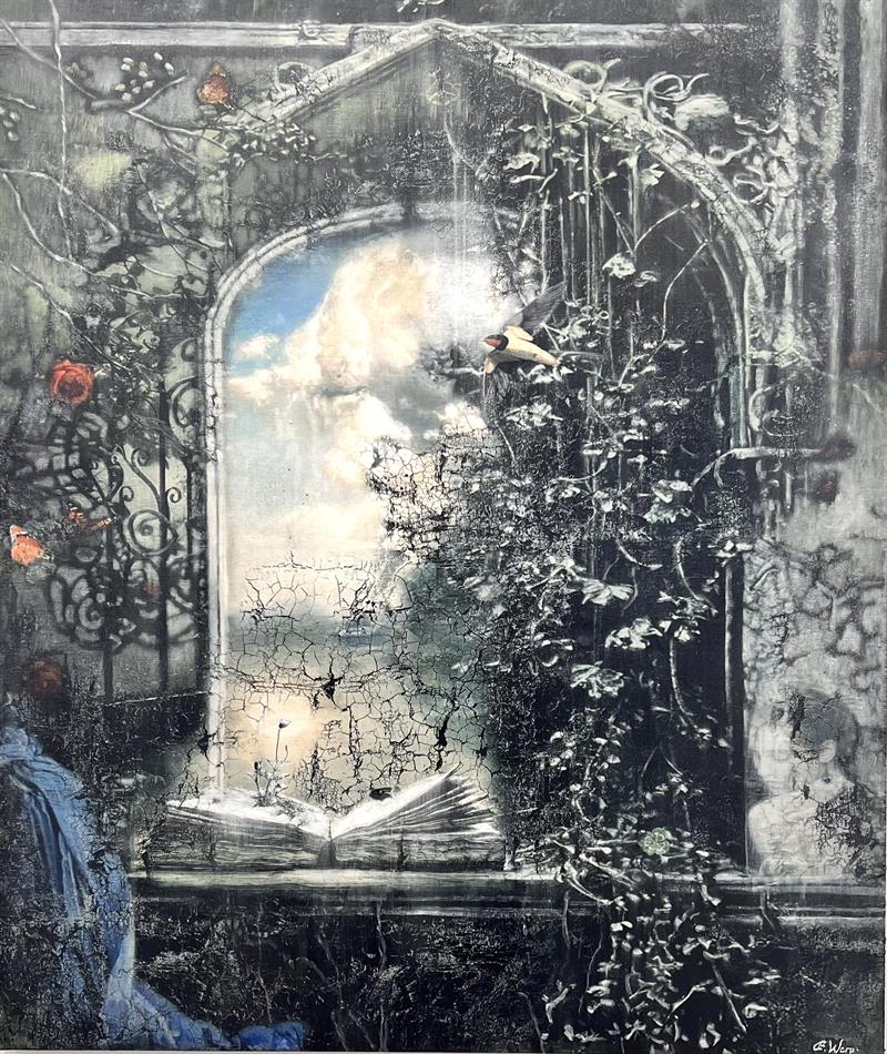 Plakat Juleutstilling Galleri Hervold