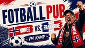 Norge vs. Frankrike: Fotballpub på Granvin