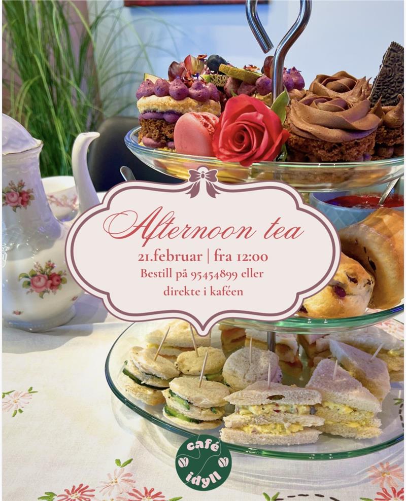 Plakat Afternoon tea