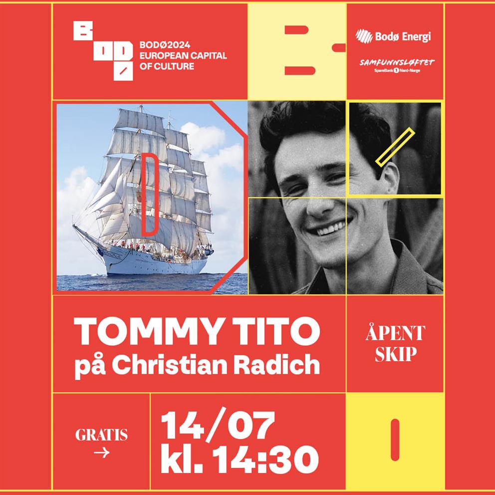 Tommy Tito på Christian Radich