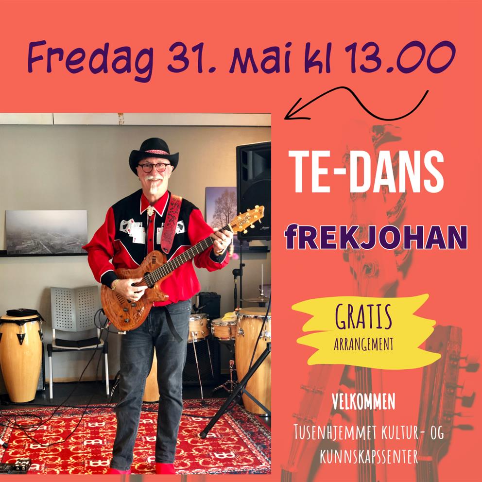 Te-dans med FREKJOHAN