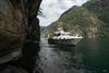 Pilagutt in a spectacular fjord corridor, surrounded by steep mountain walls and untouched nature – an adventurous fjord journey.