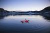 Fjord Floating on the Hardangerfjord