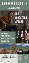 Kvemmadokkje 2026: ODD NORDSTOGA med band