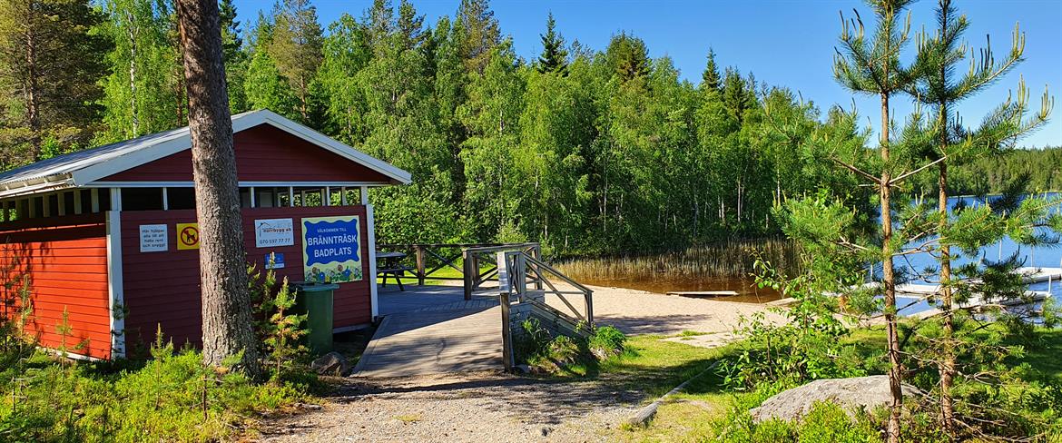 Brännträsk omklädningsrum