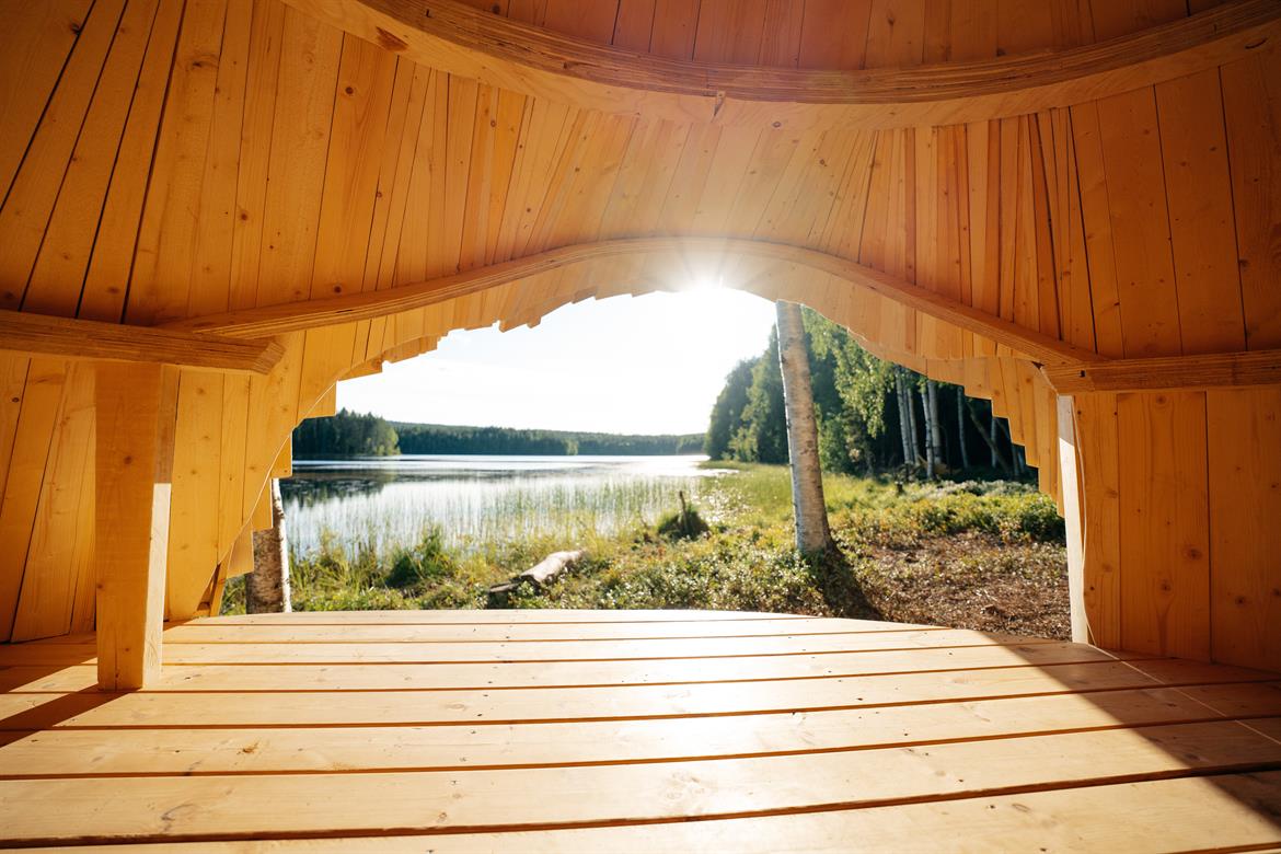 Fluggtjärnen, Rosfors Ekopark (Skogsrået)