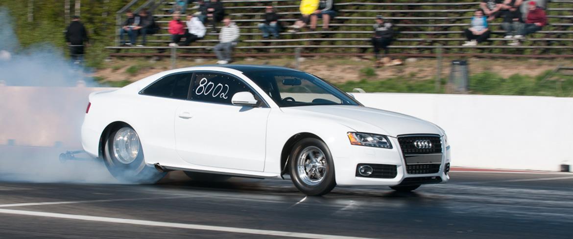 Audi on the track