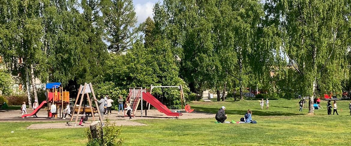 Playground at Badhusparken