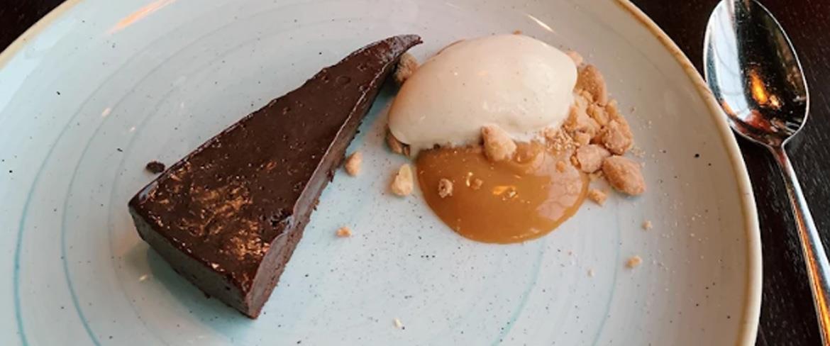 Chokladkaka till efterrätt