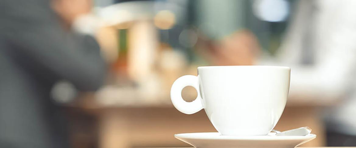 Kopp te eller kaffe möte