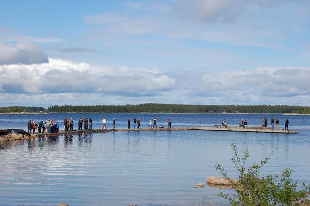 Fiske från bryggan Jävrebodarna