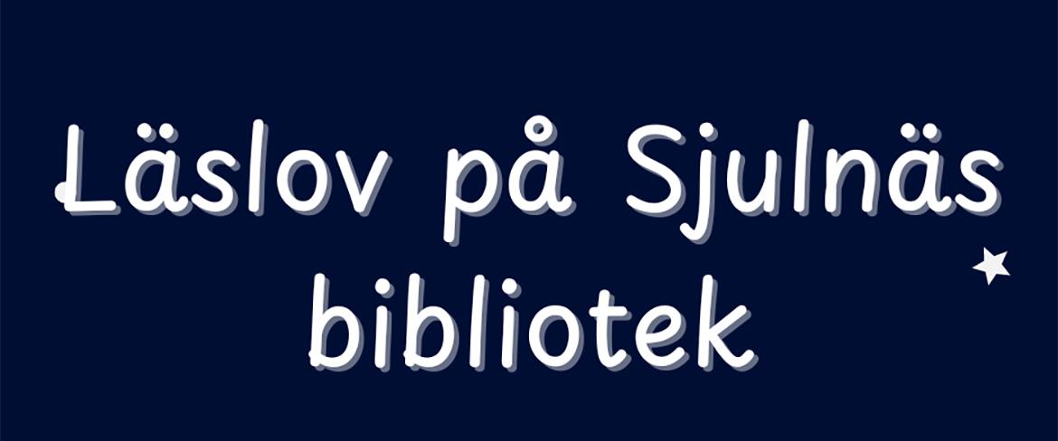 Läslov på Sjulnäs bibliotek