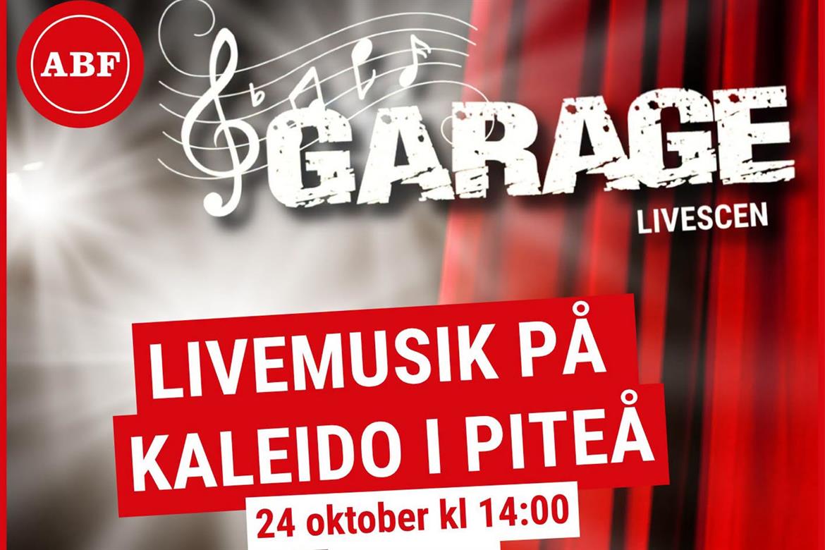 Garage Livescen med Ubb & Stubb och David Karlsson