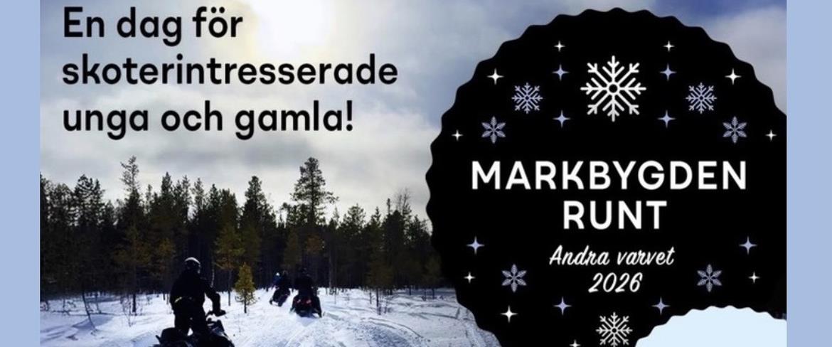 Kom och upplev en härlig skotertur, samlas kring god mat och tävla om fina priser - vi ses i Markbygden! Arrangörer: Åselets byaförening, Rallarledens skoterklubb och fiske, Bänkerträskets intresseförening, Tällträsk Persbergs intresseförening.