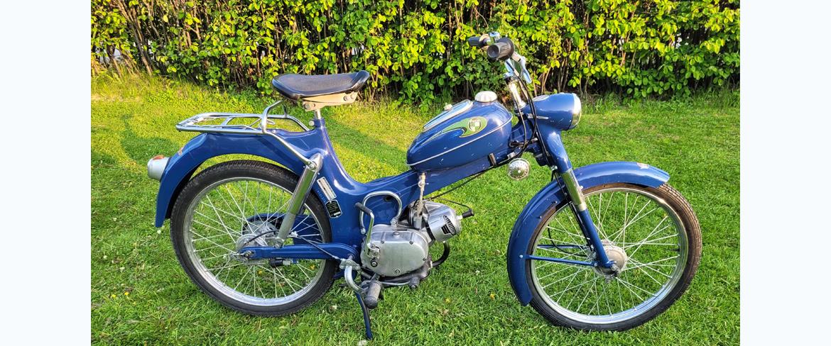 En Puch Florida från 1968 är högsta vinsten i årets mopedlotteri!