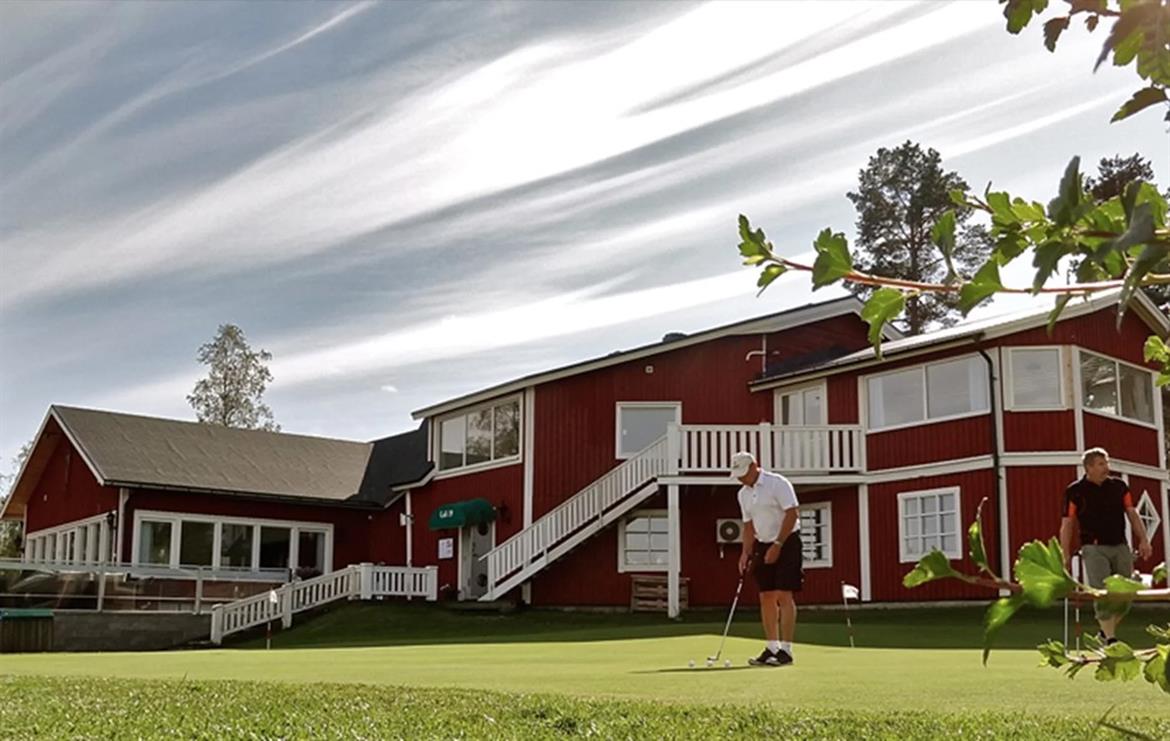 Piteå golfklubb fasad 2019