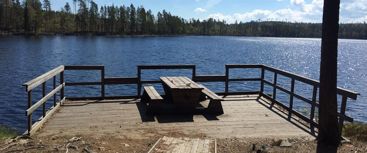 Pithoursträsket tillgänglig fiskebrygga